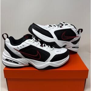 Nike Air Monarch IV Sneakers Red/White/Black Men's - Size 9